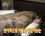 반사적으로 이불을 뒤집어쓰는 반사적으로 이불을 뒤집어쓰는 | 밈, 웃긴 밈, 웃긴