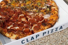 #clappizza #클랩피자 #하프앤하프 #피자 - 2022 | 페퍼로니, 베이컨, 버거