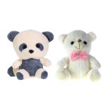 큰 귀여운 새로운 곰 팬더 인형 곰 포옹 다채로운 LED 플래시 라이트, Led 봉제 장난감 무료 배송 | Cute cartoon animals, Plush... 