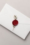 메이아이플라워 왁스씰 Mayiflower Wax Seal | Конверты для свадебных приглашений, Детали... 