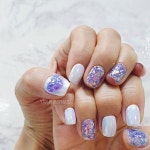 ＹＤＰ ＦＯＲＳＹＮＡＩＬ #포쉬네일 영등포점 최강인기 신데렐라파우더민지글리터1 안이쁠수 없는 조합이잖아요 포쉬네일... 