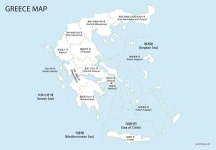 그리스 지도 4가지 종류 무료 다운로드 - GREEN BLOG