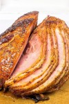 Smoked Maple Glazed Ham | Starts with a store-bought spiral sliced ham | Spiral sliced ham, Maple glazed ham, Sliced ham