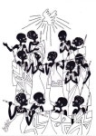 Imagem de Arte da áfrica por 애란 정 em 천공예 | Desenho africano, Africana