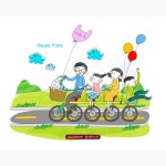 가족 #여행 #추억 #보라배배 #illustration #character #borabaebae #family #everyday #memory #travel #happy ⓒBORABA… | 행복한, 동화, 그림