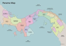 파나마 지도 A3 사이즈 무료 다운로드 - GREEN BLOG