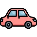 아티스트가 디자인한 차 종의 무료 아이콘 Car Vector Icon