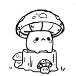 색칠하기 책 | Coloring book art, Cute easy drawings, Chibi coloring pages