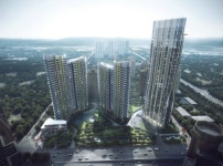 Pin by 현우ShIM on 홍제동 재건축 | Architecture rendering, Cityscape art, Urban architecture