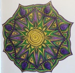 Mandala klaar | 색