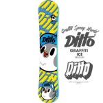 돌돌디자인 그래피티 펭귄 디또 스노우보드 데크 스티커 그래피커 Penguin DITTO snowboard deck sticker GRAPHICER DOLDOLDESIGN... 