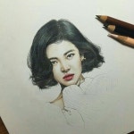 Pinterest | 인물화, 캐리커처, 연예인