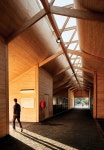 *안데스 산맥 산기슭에 위치한 마굿간-[ Matias Zegers Architects ] Elongated skylight illuminates stables in Chile