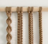 How to make macrame basic knots🌿 You can watch the video on my youtube channel!🤩 - 2024 | 마크라메, 공예 How to make... 