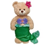 The authentic teddy bear size 3 pc. Ariel Costume includes a mermaid dress,… | 곰인형, 동물 디자인, 곰