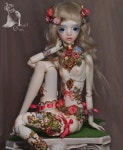 Marmite Sue__one of a kind Resin Angel Egg doll | 인형