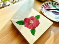 [채색화]민화초급 동백꽃그림 그리기 🌺