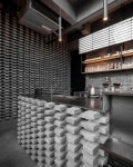 *회색 벽돌 인테리어 커피샵 [ Space+craft ] Kaizen coffee co