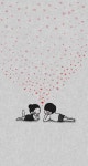 소소한하루 예쁜 커플 배경화면 - 아이폰 / 아이폰 플러스 / 갤럭시 / 노트