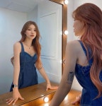 𝐘𝐮𝐫𝐚 on Instagram: “천사구름 네일은 못참찌👼❥ @nailby_dana” | Red hair woman, Style korea, Dyed hair