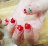 • Nail Design 체리네일 / 체리패디큐어 네일아트 디자인 모음!