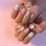 • Nail Design 스누피 네일 디자인 유광/무광네일