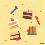 🍰 가벼운그림그리기 1일1그림 함께그리기 #달콩작가... 디지털드로잉 #illust #illustration1000 #illustration_the_best #illustration... 