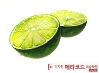 메타코드미술학원 강남본원 : 네이버 블로그 #개체묘사 #과일 #라임 #기초디자인 #사실묘사 #수채화 #강남메타코드 #메타코드 | 라임, 과일, 음식 그림