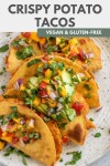 Crispy Vegan Potato Tacos (Tacos Dorados de Papas) | Recipe in 2022 | Healthy vegan dinner recipes, Vegan dinner recipes, Healthy... 