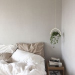 [제품정보] 베딩: 오꾸리모노_린넨 솔리드 베딩세트_화이트 협탁: 논픽션홈_16/03 By Non-Fiction Home… | 인테리어 아이디어