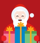 산타 선물 일러스트 ai 무료다운로드 free santa gifts vector | 일러스트레이션, 선물, 배너