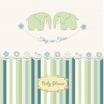 아기 쌍둥이 샤워 카드 | 프리미엄 벡터 | Twins baby shower invitations, Twin babies, Twin shower