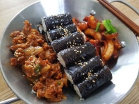 간단하지만 특별한 통영 충무김밥 만들기 레시피 | 충무김밥, 요리, 레시피