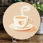 X 20cm) 알루미늄 커피컵 간판: 실외, 레스토랑, 가정에 완벽 - 벡터 아트, HD 인쇄, 내후성 in 2024 | Kaffeebecher... 