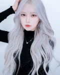 Pin de HanSeolahs Gallery en 17. 오지은 | Oh Jieun | Pelo blanco, Pelucas, Cabello blanco