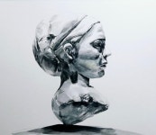 석고 수채화 - #drawing #painting #watercolors #art #sculpture #그림 #기초디자인 #석고상 #석고수채화 #개체묘사 #수채화