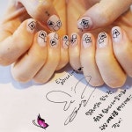 Instagram post by 압구정네일샵 네일탐이나 nailtam2na • Apr 8, 2016 … Instagram post b… in 2020 | Long acrylic nail... 