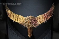 유토이미지 | 금 새날개모양 관꾸미개