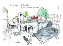 어반스케치 ปักพินโดย 연창 김 ใน 어반스케치