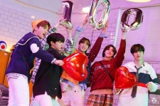 [210112] OUI Ent. (위엔터테인먼트) on NAVER | Red leather jacket, Leather jacket, Fashion