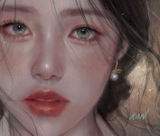 디지털 드로잉 | 색연필, 인물 드로잉