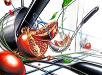 기초디자인 뱀뱀티 on Instagram: “고2 기초디자인 학생작🙌🙌🙌 온라인 수업도 화이띵화이띵🤗🤗🤗💪💪💪🔥🔥 #석류기초디자인... 