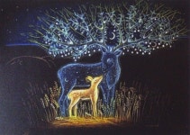The Ancestor Stag ~ Hannah Willow. | 그림, 겨울