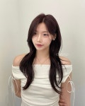 성수동 연무장 미용실 온야드 레드브라운 KOREAN HAIR STYLE ONYAD LONG Red Brown