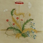 [민화기초 초충도 2] 7. 누런 바림과 잎맥선