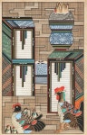 정필연 작가와 함께하는 책거리 그리기 Ⅰ | 월간민화 | 책가도, 도형 학습, 중국 예술