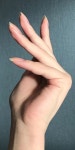 Pin by 혜빈 주 on French oje | Long natural nails, Natural nails, Stylish nails