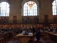뉴욕 공공 도서관. | Library, University