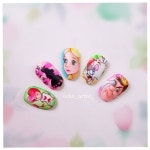 나라의 앨리스 .  드디어 완성 ~^0^~ 너도나도 한다는 #무광네일 그래서 나도 ^… | Nail art, Enamel pins, Convenience store products