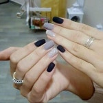 Pin de 이은영 en 네일 | Manicura de uñas, Uñas lisas, Uñas postizas cortas